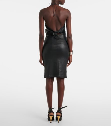 Top Rosie de piel con cuello halter - Stouls - Modalova