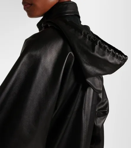 Jilly oversized leather bomber jacket - The Row - Modalova