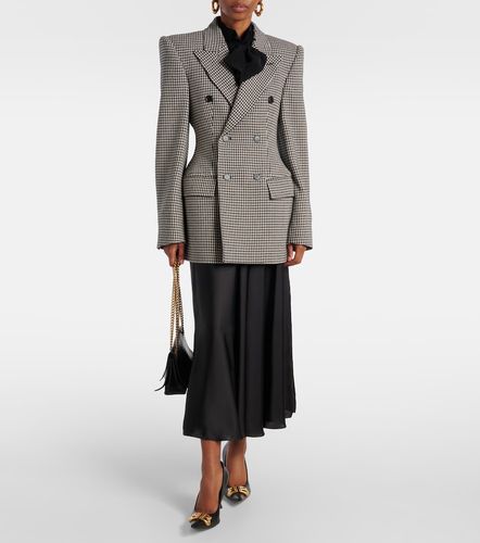 Balenciaga Houndstooth wool blazer - Balenciaga - Modalova