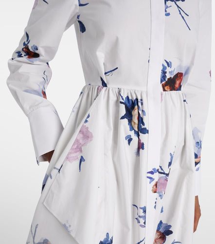 Hemdblusenkleid aus Baumwollpopeline - Erdem - Modalova