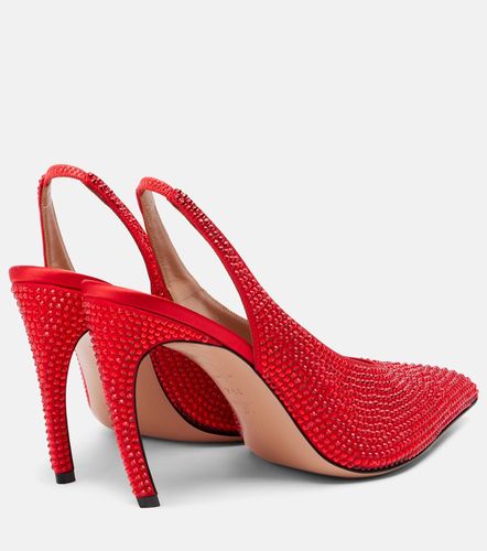 Pumps slingback Viper 95 con cristalli - The Attico - Modalova