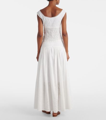 Staud Top Lou in cotone sangallo - Staud - Modalova