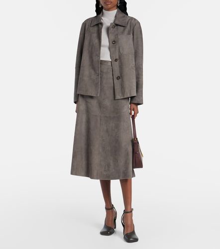S Max Mara Giacca camicia in suede - 'S Max Mara - Modalova
