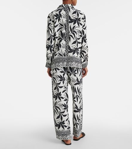 Claudia printed palazzo pants - Velvet - Modalova