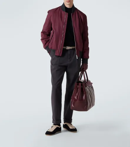 Pantalones rectos de algodón - Brunello Cucinelli - Modalova