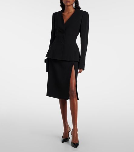 Mugler re/edit high-rise wrap skirt - Mugler - Modalova