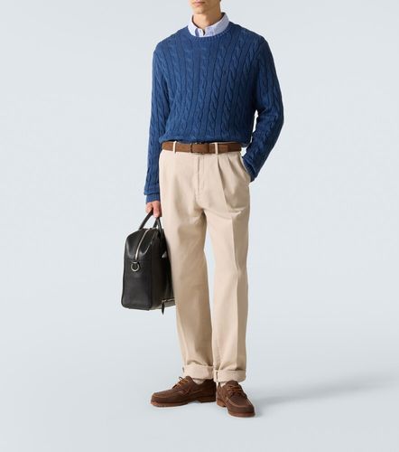 Cable-knit cotton sweater - Polo Ralph Lauren - Modalova