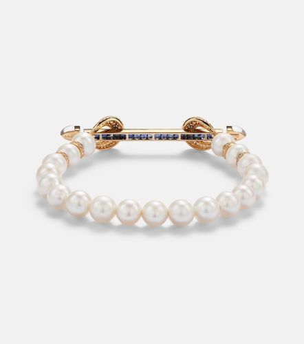 Pulsera Chakra Icon de oro de 18 ct con piedras - Ananya - Modalova
