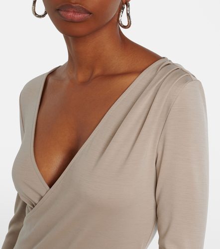 Adagio virgin wool wrap top - Max Mara - Modalova