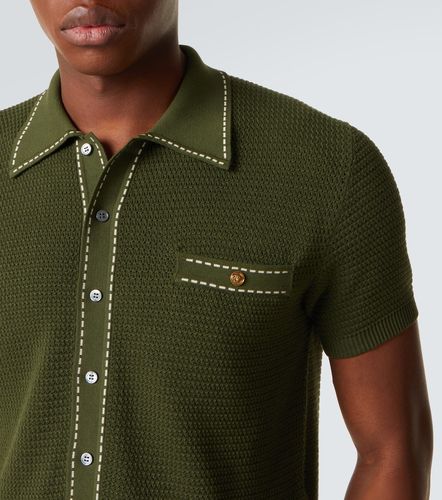 Versace Polo Medusa de algodón - Versace - Modalova
