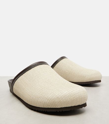 Slippers Monili mit Leder - Brunello Cucinelli - Modalova