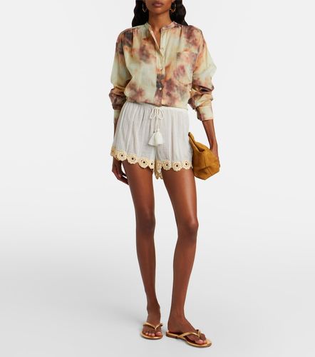 Shorts Liya de algodón con croché - Ulla Johnson - Modalova