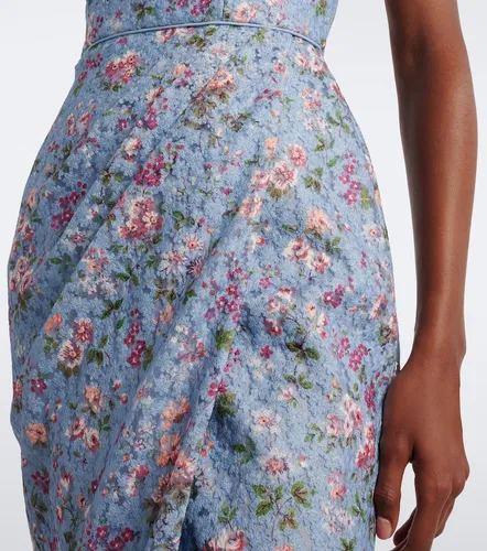 Abito bustier Marla in pizzo con stampa - Markarian - Modalova