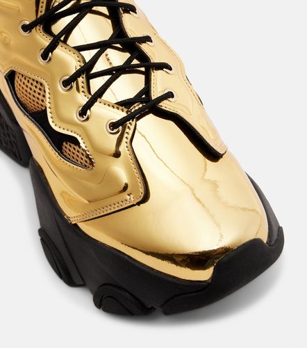 X Reebok metallic-effect platform sneakers - Noir Kei Ninomiya - Modalova