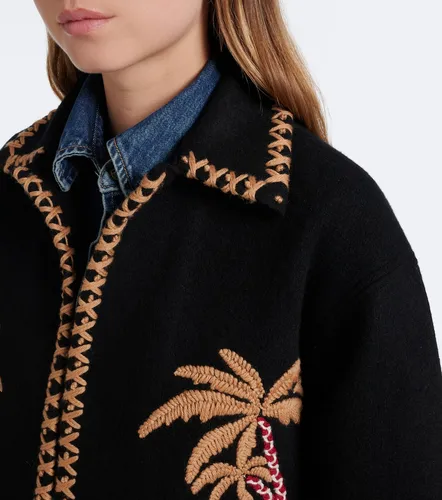 Remember Me embroidered virgin wool jacket - Alanui - Modalova