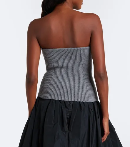 Jil Sander Wool-blend bustier top - Jil Sander - Modalova