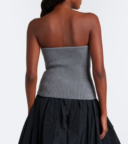 Jil Sander Wool-blend bustier top - Jil Sander - Modalova