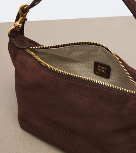 Borsa a spalla Spirit in suede - Miu Miu - Modalova
