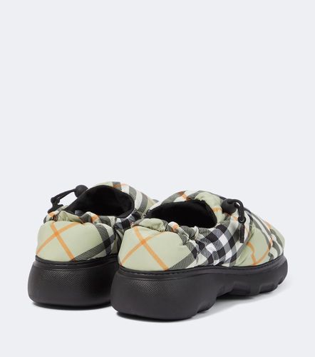 Mules Check acolchados - Burberry - Modalova
