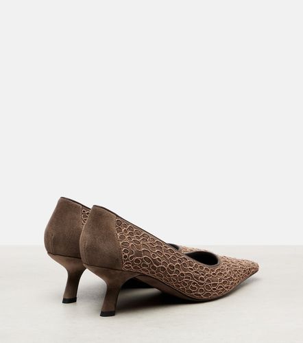 Embellished suede pumps - Brunello Cucinelli - Modalova