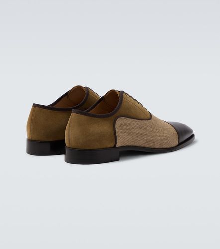 Stringate Greggory in velluto, twill e pelle - Christian Louboutin - Modalova