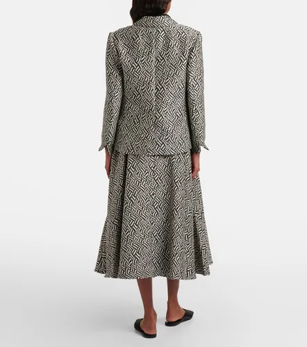 Perle cotton-blend jacquard midi skirt - 'S Max Mara - Modalova