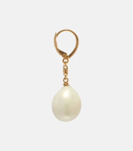 Orecchini pendenti VLogo con perle bijoux - Valentino Garavani - Modalova