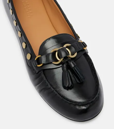 Mocasines Faxel de piel con tachuelas - Isabel Marant - Modalova
