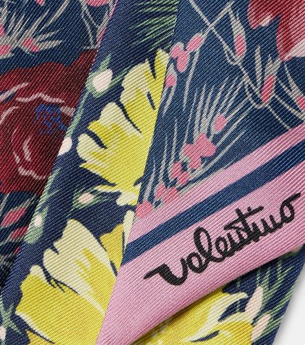 Pañuelo de sarga de seda estampado - Valentino - Modalova
