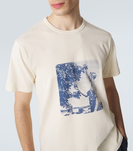 Camiseta de jersey de algodón estampada - JW Anderson - Modalova