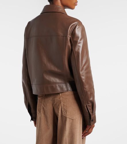 Brunello Cucinelli Leather jacket - Brunello Cucinelli - Modalova