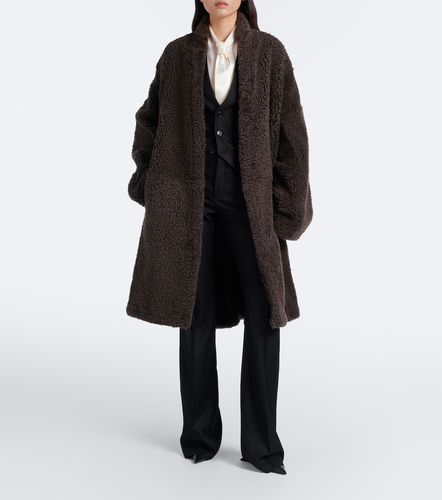 Leather-trimmed reversible cashmere coat - Tom Ford - Modalova