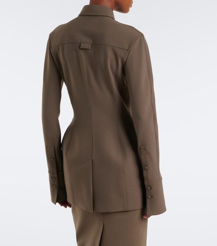 Mugler Chaqueta en mezcla de lana - Mugler - Modalova