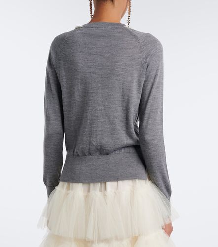 Cardigan in lana e seta - Simone Rocha - Modalova