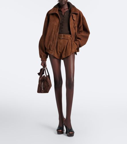 Magda Butrym Suede bomber jacket - Magda Butrym - Modalova