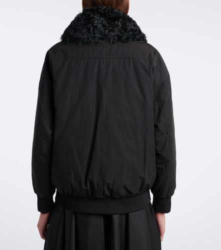 Daunenjacke Rougequeue mit Shearling - Moncler - Modalova