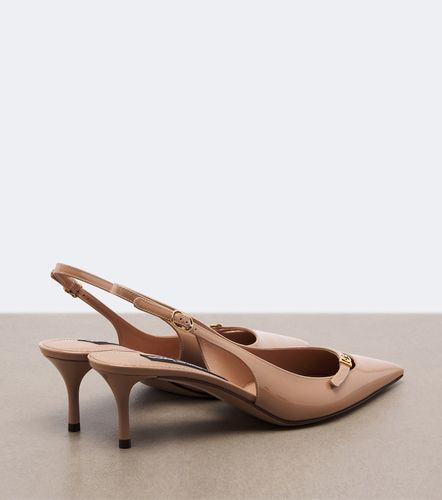 DG patent leather slingback pumps - Dolce&Gabbana - Modalova