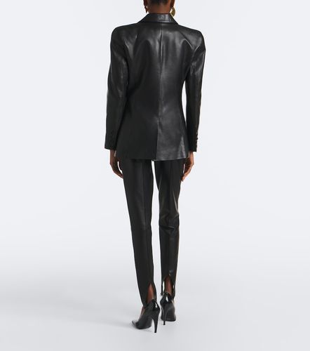 Balmain Stegleggings aus Leder - Balmain - Modalova