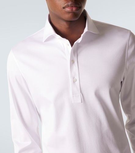 Polo de jersey de algodón - Brunello Cucinelli - Modalova
