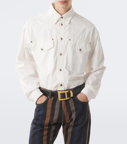 Versace Sobrecamisa Medusa de denim - Versace - Modalova