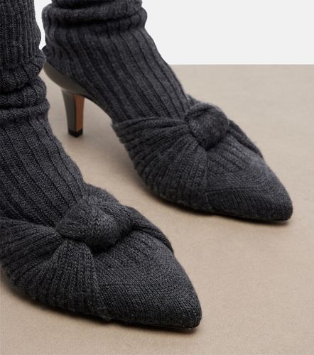 Chloé Ankle Boots aus Rippstrick - Chloe - Modalova