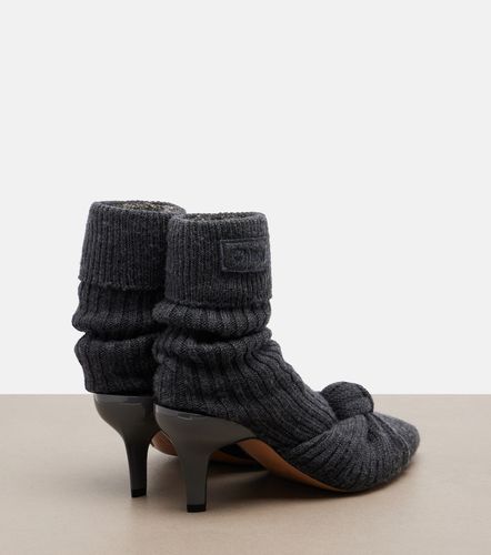Chloé Ankle Boots aus Rippstrick - Chloe - Modalova