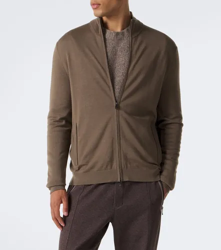 Oscar virgin wool zip-up cardigan - Bogner - Modalova