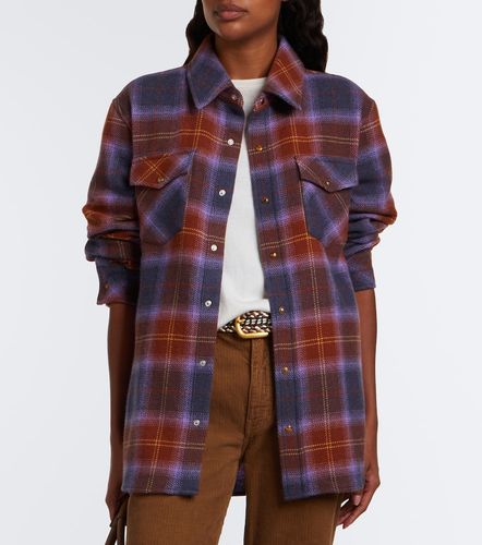 Camisa Vulcan Tartan de cachemir a cuadros - God's True Cashmere - Modalova
