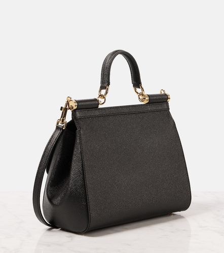 Sicily Medium leather shoulder bag - Dolce&Gabbana - Modalova