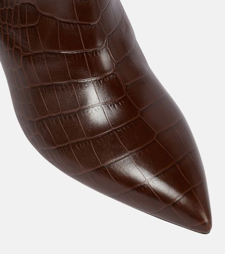 Botas altas de piel grabada - Paris Texas - Modalova