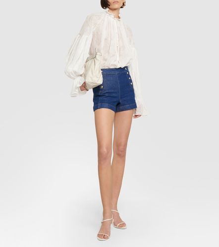 Frame Sailor high-rise denim shorts - Frame - Modalova
