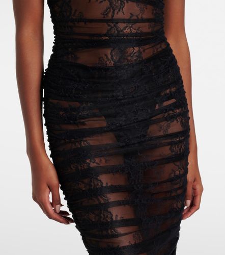 Vestido lencero de encaje - Dolce&Gabbana - Modalova