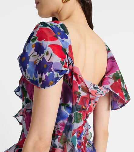 Abito lungo in chiffon - Carolina Herrera - Modalova