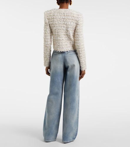 Balmain Cropped tweed jacket - Balmain - Modalova